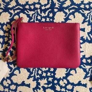 Kate Spade Fuchsia Wristlet Clutch